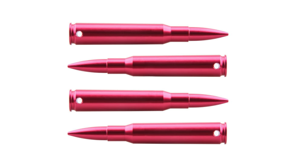 Vector Optics Snap Caps, Rifle, .30-06 Springfield, 4 Rounds/ Pack, w/ Sling, Red, SCSC-06