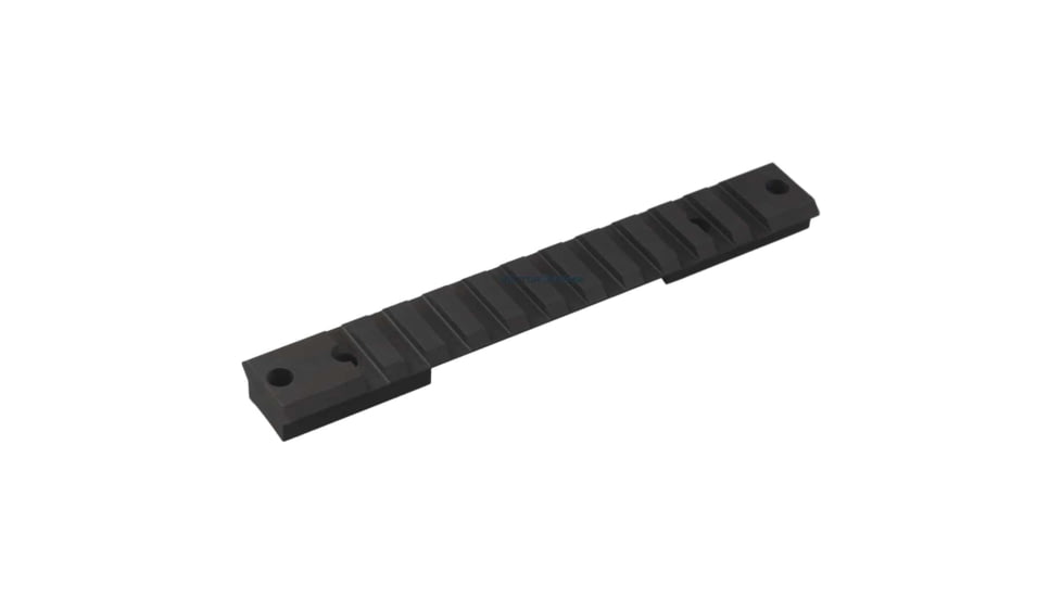 Vector Optics Tactical Rail, Remington Model 700, Picatinny, 5.4in Long, 0 MOA, 45 Steel, Black, SCRA-64
