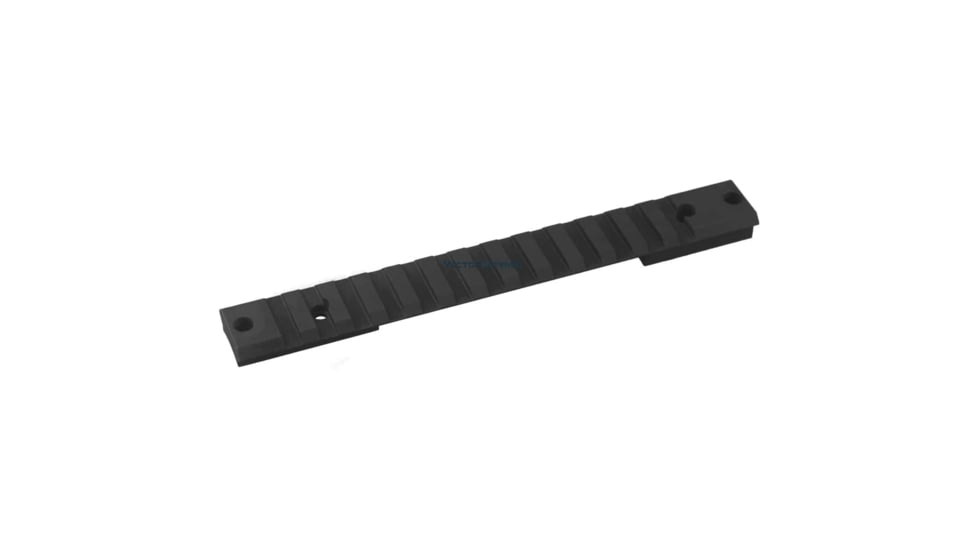 Vector Optics Tactical Rail, Remington Model 700, Picatinny, 6.25in Long, 20 MOA, 45 Steel, Black, SCRA-63