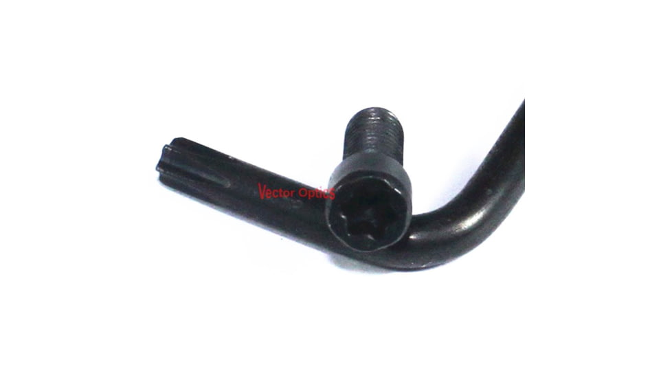 Vector Optics Tactical Rifle Scope Rings, 30mm Tube, Picatinny/ Weaver, 25.4mm Height, 6063-T6, Matte, Black, SCTM-22