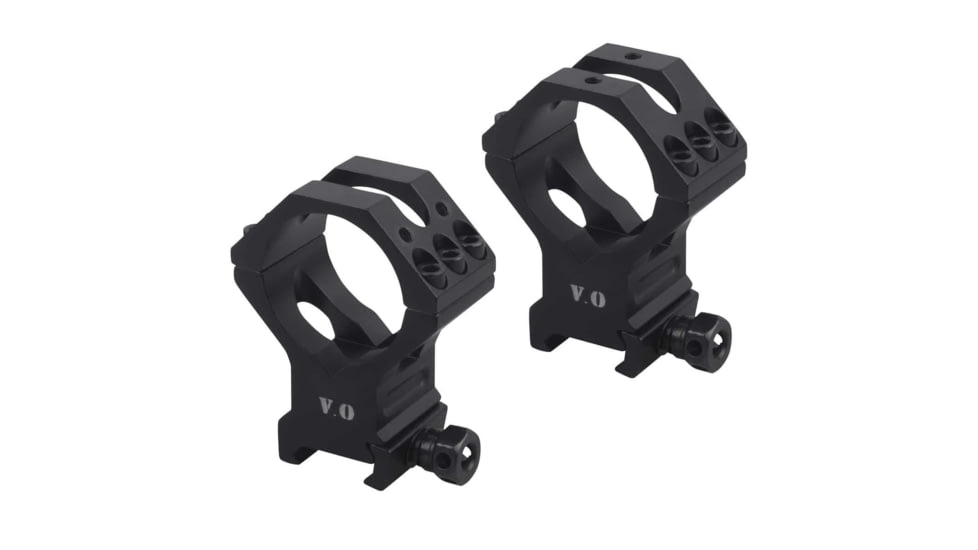 Vector Optics Tactical Rifle Scope Rings, 35mm Tube, Picatinny, 40mm Height, 6061-T6, Matte, Black, SCTM-32