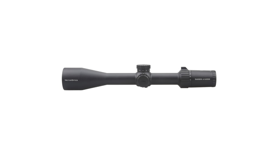 Vector Optics Taurus FFP Rifle Scope, 4-24x50mm, 30mm Monotube, Illuminated, MPX1 Reticle, Black, SCFF-17