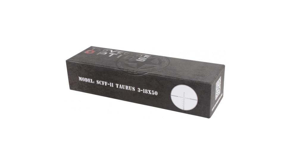 Vector Optics Taurus Rifle Scope, 3-18x50mm, 30mm Monotube, Illuminated, MPX1 Reticle, Black, SCFF-11