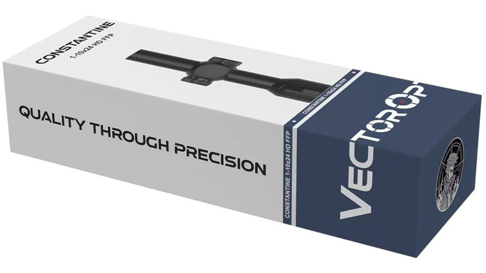 Vector Optics Constantine 1-10x24 30mm Tube HD LPVO Rifle Scope, First Focal Plane