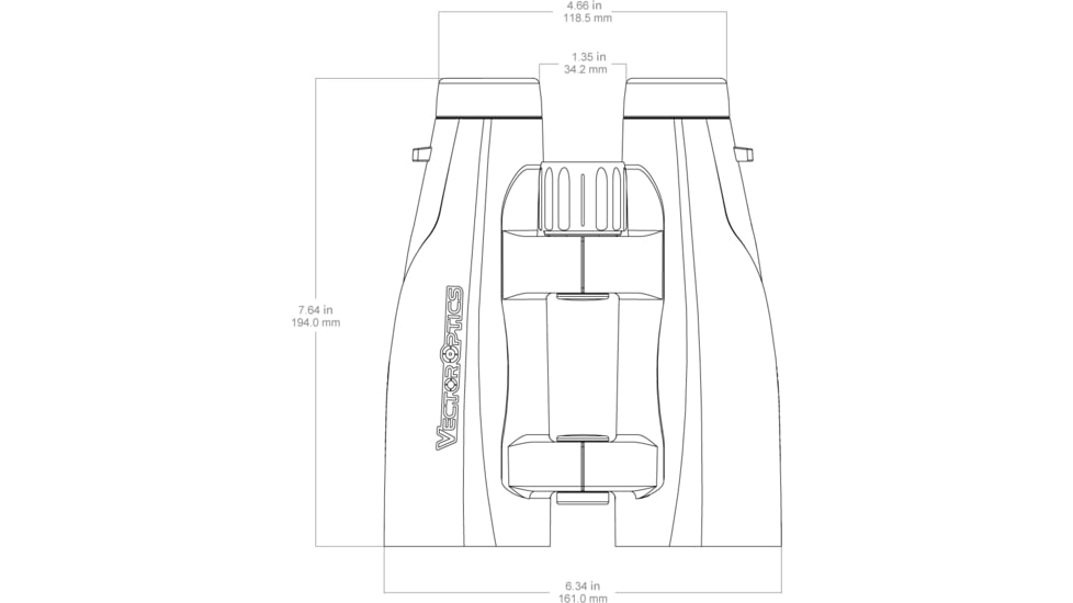 Vector Optics Continental 8x56 Roof Prism ED Binocular