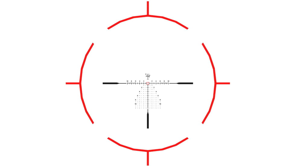 Vector Optics Continental x6 2-12x44mm 34mm Tube RAR Rifle Scope, First Focal Plane