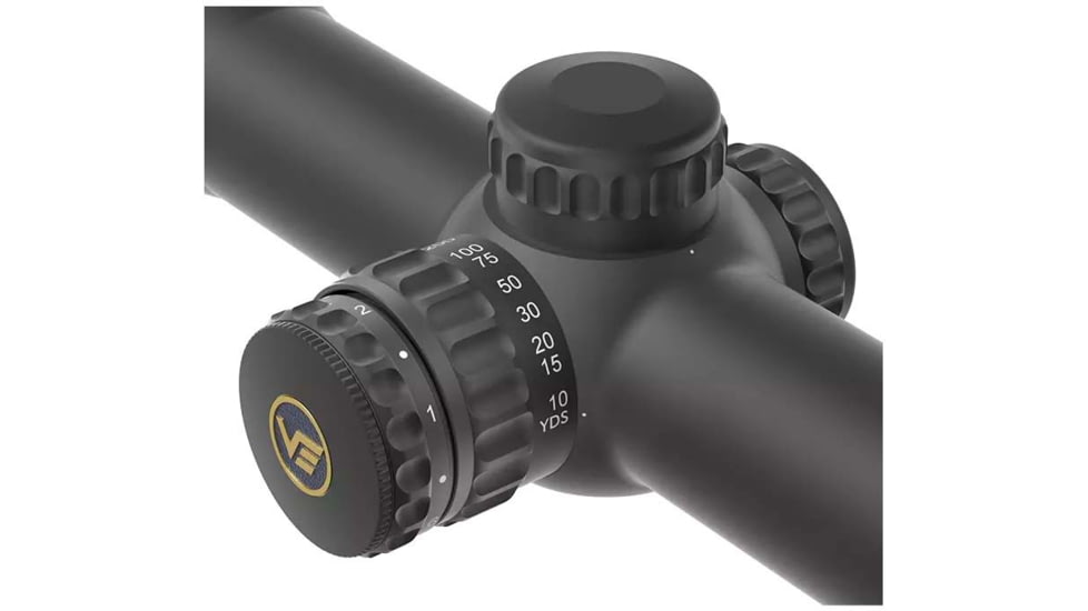 Vector Optics Continental X6 2.5-15x56 30 mm Tube Fiber Rifle Scope, Second Focal Plane