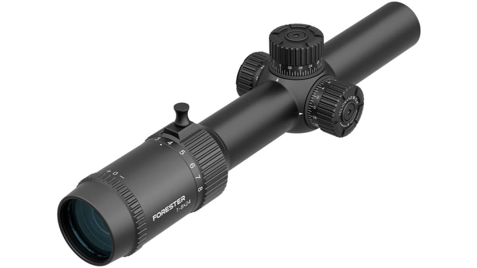 Vector Optics Forester 1-8x24mm 30mm Tube Rifle Scope, Second Focal Plane