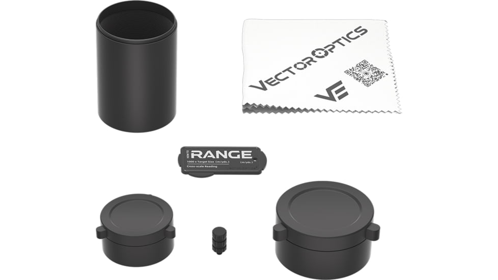 Vector Optics Grizzly 2.5-15x50i 30mm Tube HD Rifle Scope, Second Focal Plane