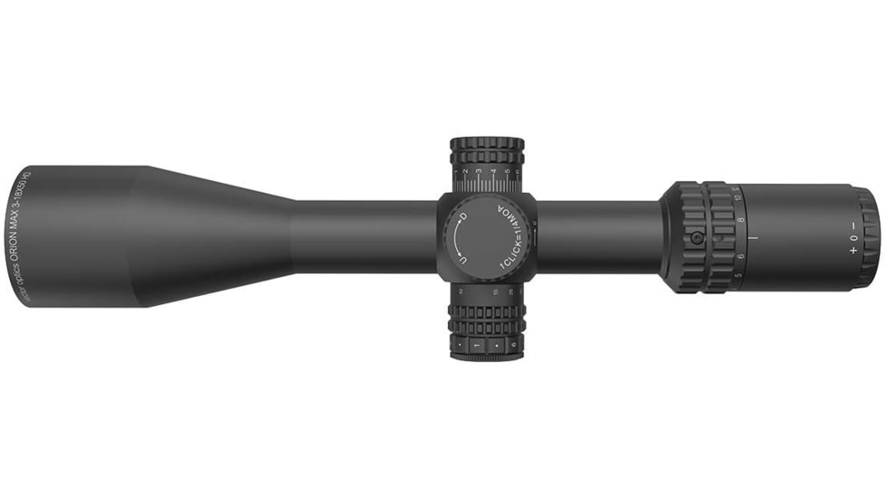 Vector Optics Orion Pro MAX 3-18x50 30mm Tube HD Rifle Scope, Second Focal Plane