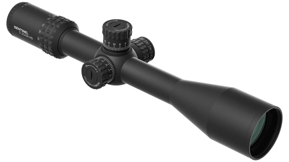 Vector Optics Sentinel 5-25x50mm 30mm Tube HD Rifle Scope, First Focal Plane