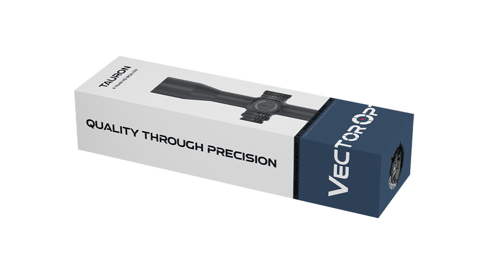 Vector Optics Tauron 4-16x44 34 mm Tube HD Rifle Scope, First Focal Plane