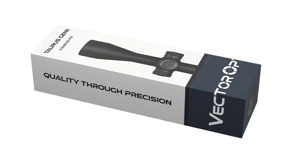Vector Optics Tauron 4-32x56mm ED 34mm Tube Rifle Scope, First Focal Plane