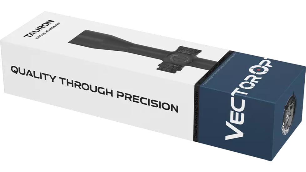 Vector Optics Tauron 6-24x50 34mm Tube HD Rifle Scope, First Focal Plane