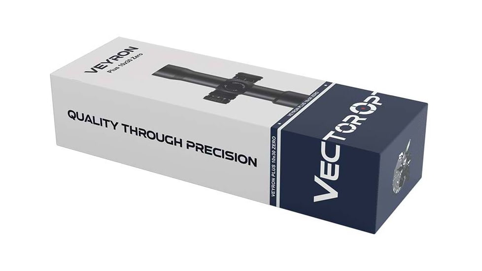 Vector Optics Veyron Plus 10x30mm 30mm Tube Zero Rifle Scope, Second Focal Plane