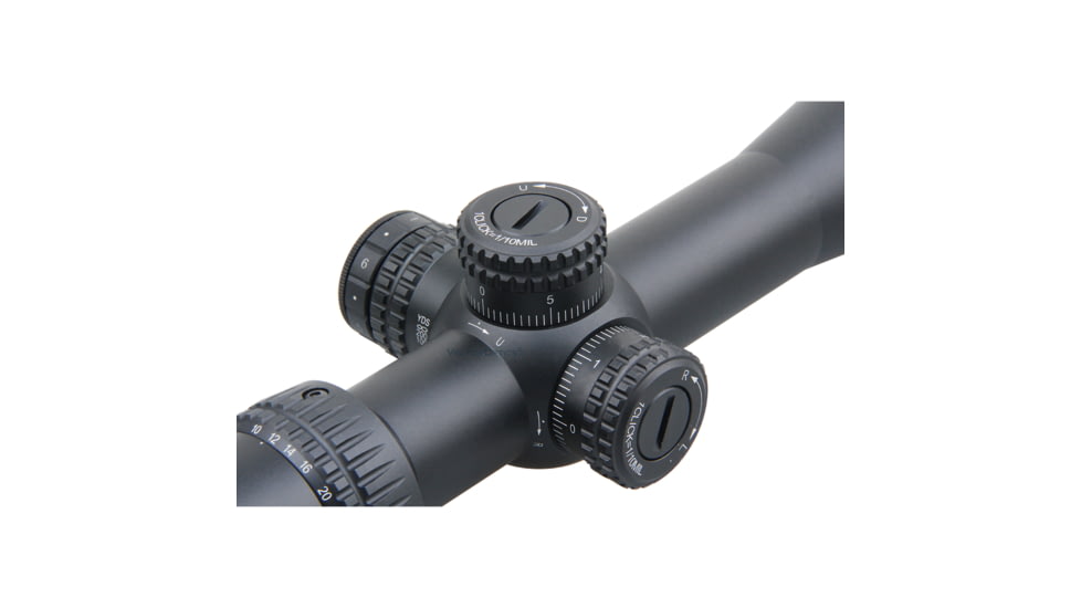 Vector Optics Veyron IR Illuminated Rifle Scope, 6-24x44mm, 30mm Tube, FFP, Etched Glass MPR-V5 Reticle, Matte, Black, SCFF-37