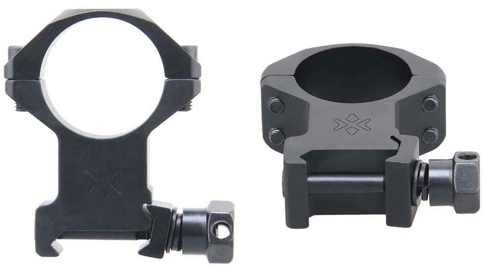 Vector Optics X-Accu 25.4mm Picatinny Rings, 1.25in, Chorme, XASR-2502
