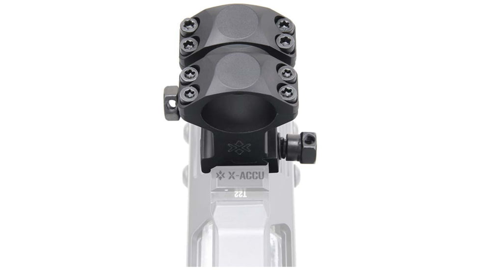 Vector Optics X-Accu 25.4mm Picatinny Rings, 1.4in, Chorme, XASR-2503