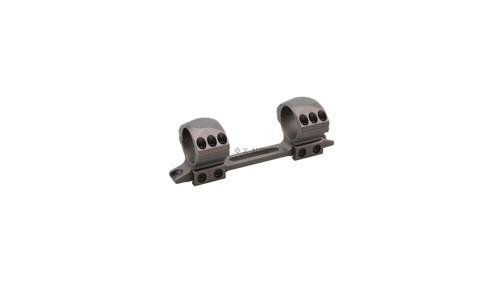 Vector Optics X-ACCU 34mm Adjustable Elevation Dovetail Rings, Black, XASR-3055