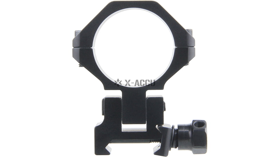 Vector Optics X-Accu 30mm Adjustable Elevation Picatinny Rings, 1913 Picatinny Mount, Black Matte, Chorme, XASR-3040