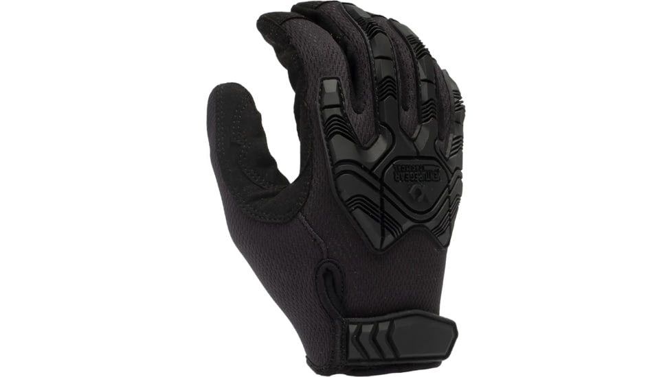 Venture Gear Tactical Heavy Duty Impact Operator H&amp;L Glove, Black, Medium, VGTG40BM