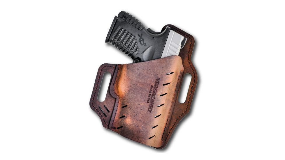 Versacarry Guardian OWB Holster, Right Hand, Size 1, Distressed Brown, G1BRN