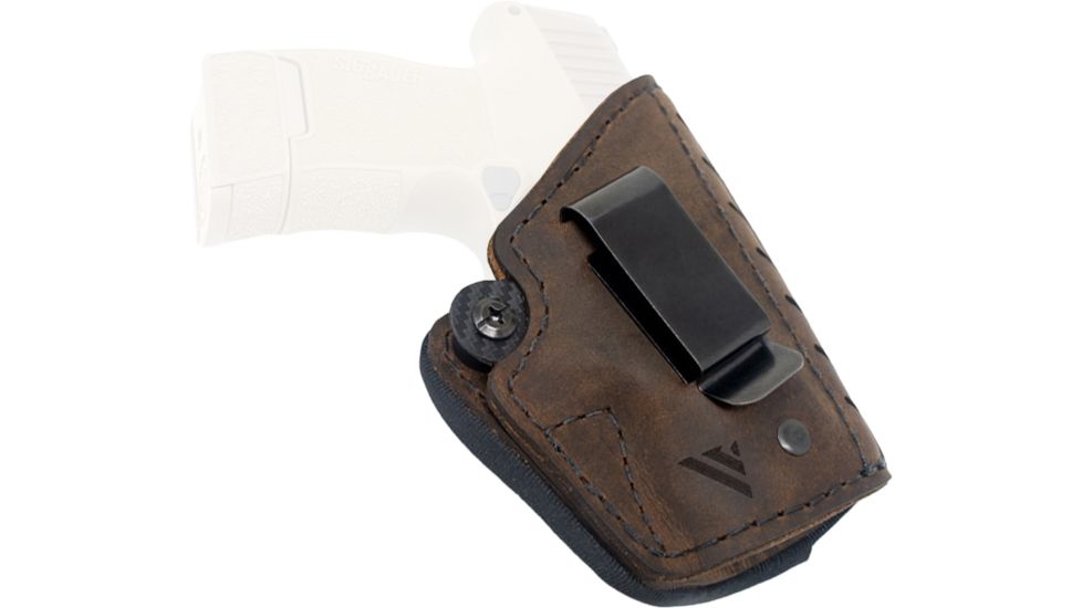 Versacarry Comfort Flex Deluxe IWB Holster, Right Hand, Size 3, Distressed Brown, CFD2113