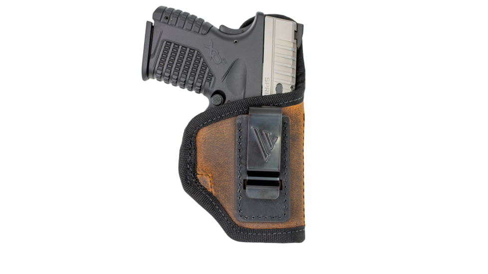 Versacarry Delta Carry IWB Holster, Right Hand, Size 1, Distressed Brown, DC2111