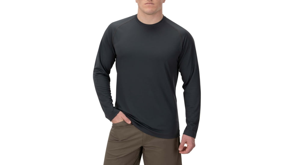 Vertx Full Guard Performance Long Sleeve Shirt - Mens, Smoke Grey, Small, F1 VTX1485 SMG SMALL