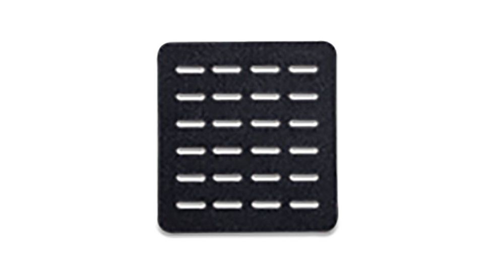 Vertx MAP Quad Adaptor Panel, Black, F1 VTX5130 BK