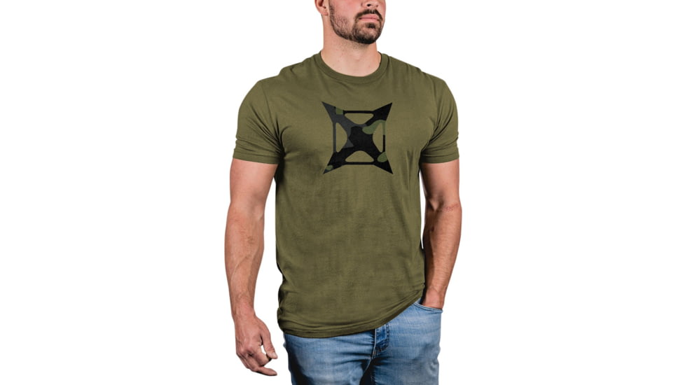 Vertx Stealth Logo Tee T-Shirt - Mens, FDE, Extra Large, F1 VTX9043 NA XLARGE