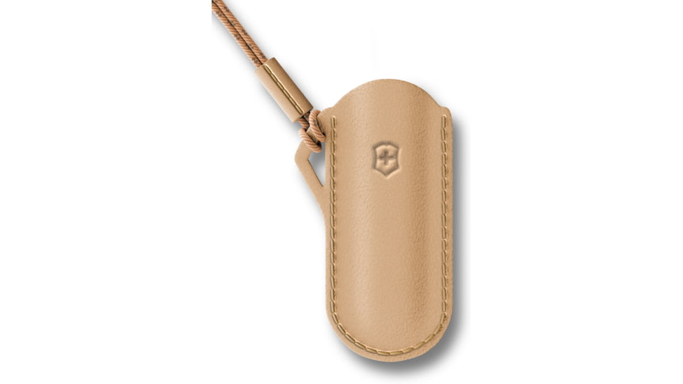 Victorinox Classic Leather Pouch Wet Sand