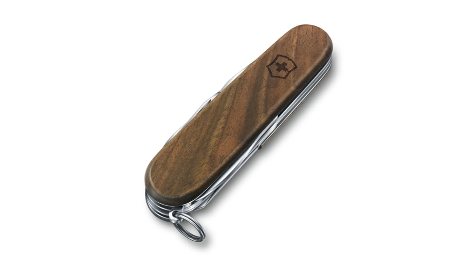 Victorinox Hiker Wood Swiss Army Pocket Knife, Walnut, 91mm, 1.4611.63-X1