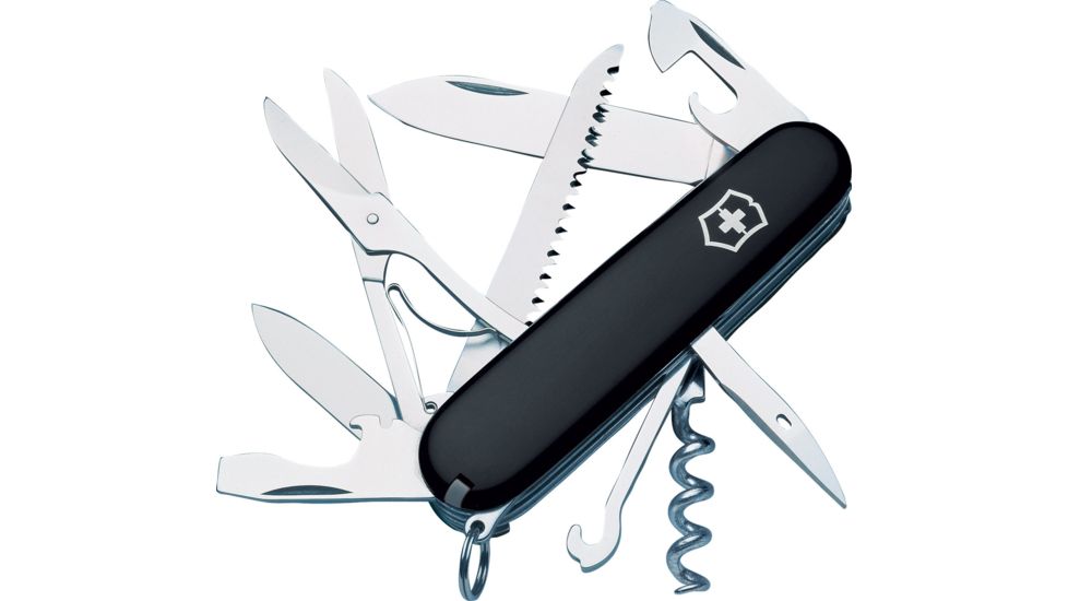 Victorinox Huntsman Swiss Army Knife Black 53203