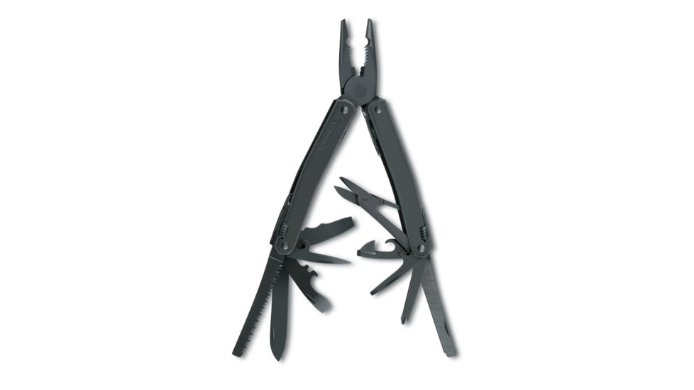 Victorinox SwissTool Spirit X XBS with Nylon Pouch, Black, 105mm, 3.0224.3CN-X1