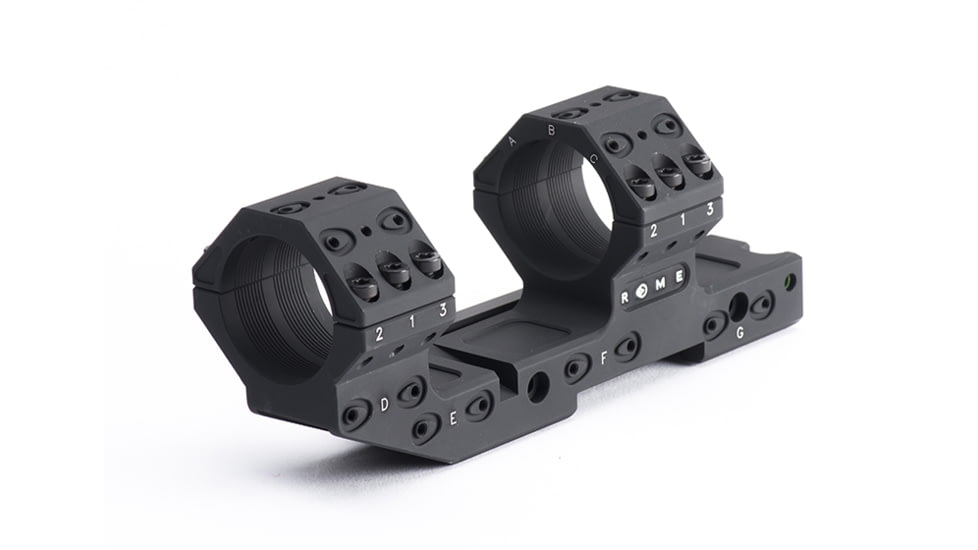 Victrix Armaments Decumanus M4 Rifle Scope Rings - Key, 34in dia, 48in, Black, M4N00K.3448