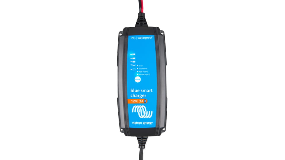 Victron Energy BlueSmart IP65 Charger, 12 volts, 7 amps, Black, BPC120731104R