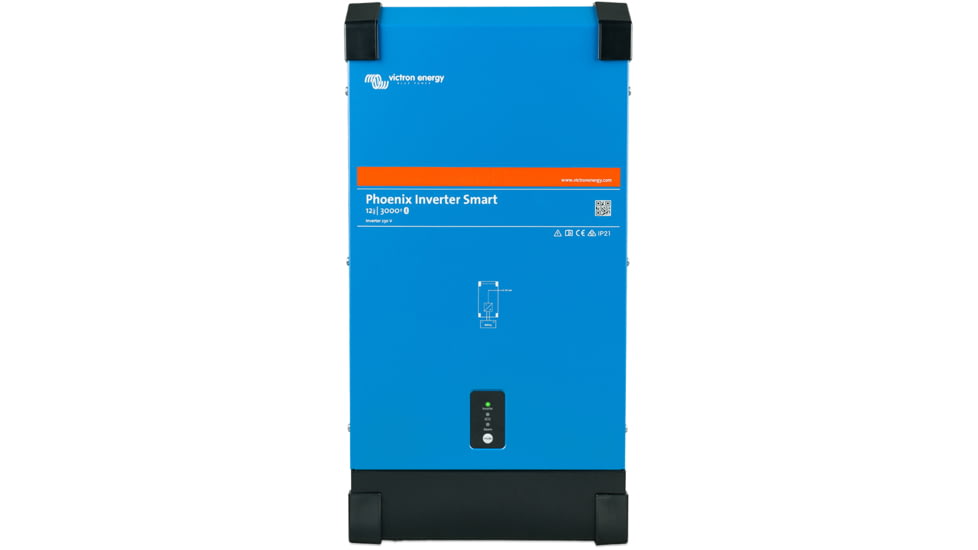 Victron Energy Phoenix Inverter Smart, 12 volts, 3000W, 230 VAC, 50/60Hz, Blue, PIN123020100
