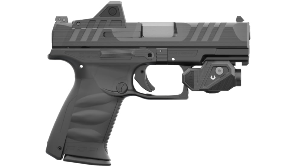 Viridian 9300045 CTL Custom Walther Arms Black 600 Lumens