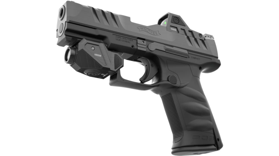 Viridian 9300045 CTL Custom Walther Arms Black 600 Lumens