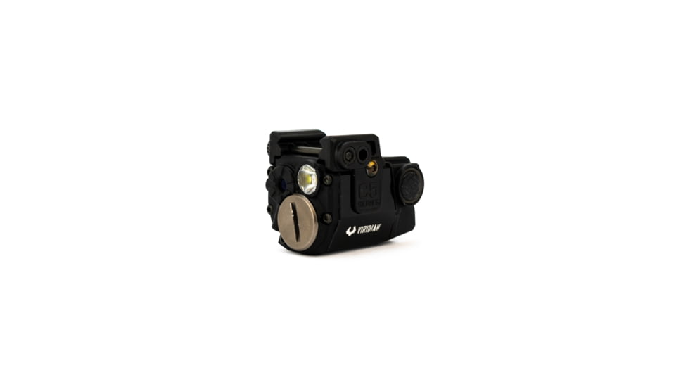 Viridian Universal Sub-Compact ECR Green Laser w/ Tactical Light, Black, Ambidextrous, C5L