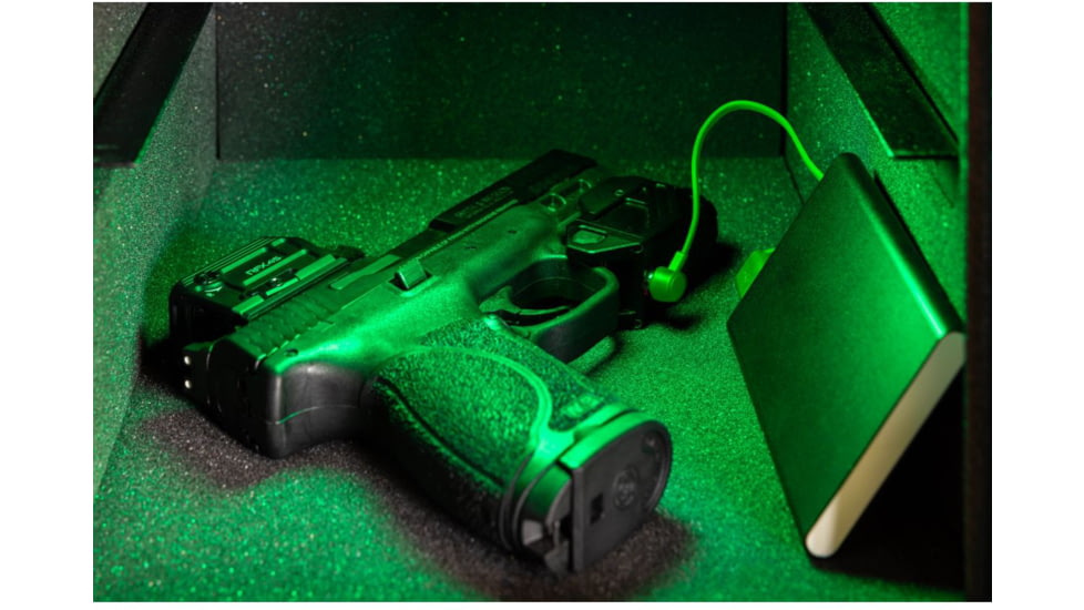 Viridian Weapon Technologies C5L for Springfield Hellcat,Hellcat PRO w/ SafeCharge Power Bank Green Laser
