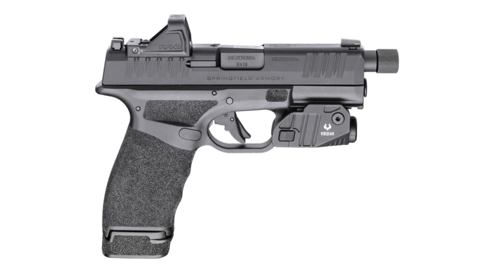 Viridian Weapon Technologies CTL Custom 525 Lumens LED Weapon Light, Lithium Ion, Black, Hellcat/Hellcat Pro, 930-0048