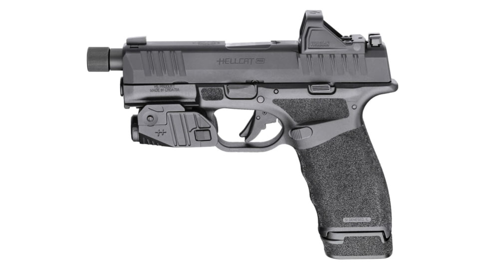 Viridian Weapon Technologies CTL Custom 525 Lumens LED Weapon Light, Lithium Ion, Black, Hellcat/Hellcat Pro, 930-0048