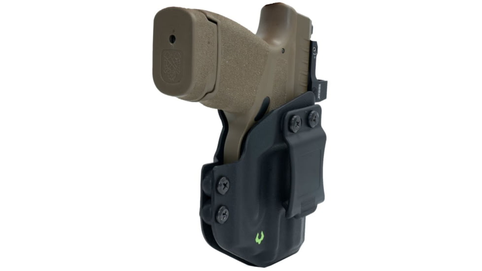 Viridian Weapon Technologies Kydex IWB Holster, Savage - Stance 9mm, No Laser, Light, Black, 951-0018