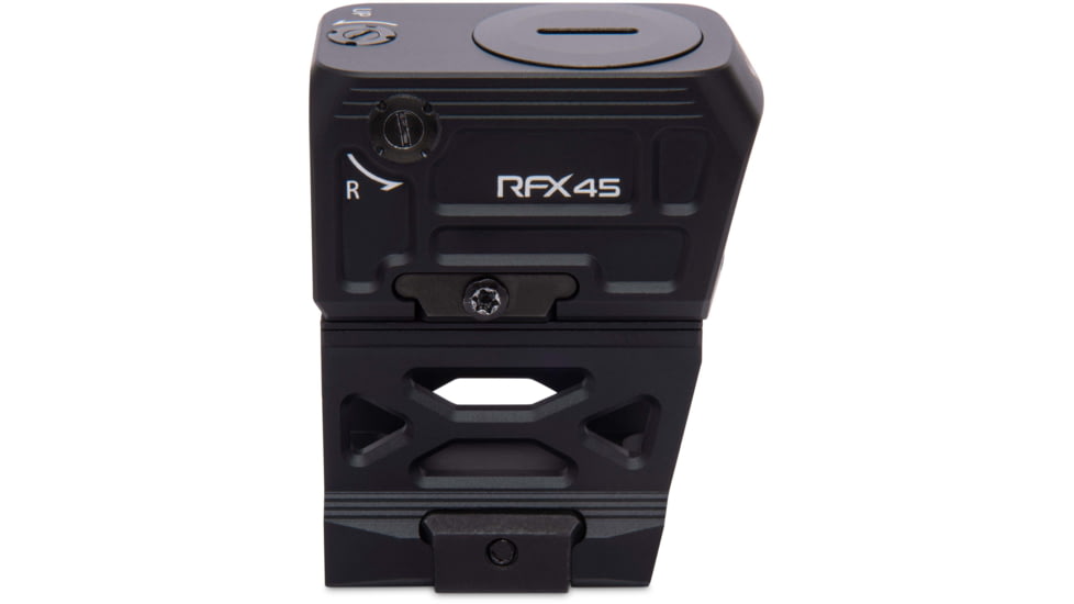 Viridian Weapon Technologies RFX45 Closed Emitter Green Dot Sight includes High Mount for 1/3 Co-Witness, Black, 981-0060