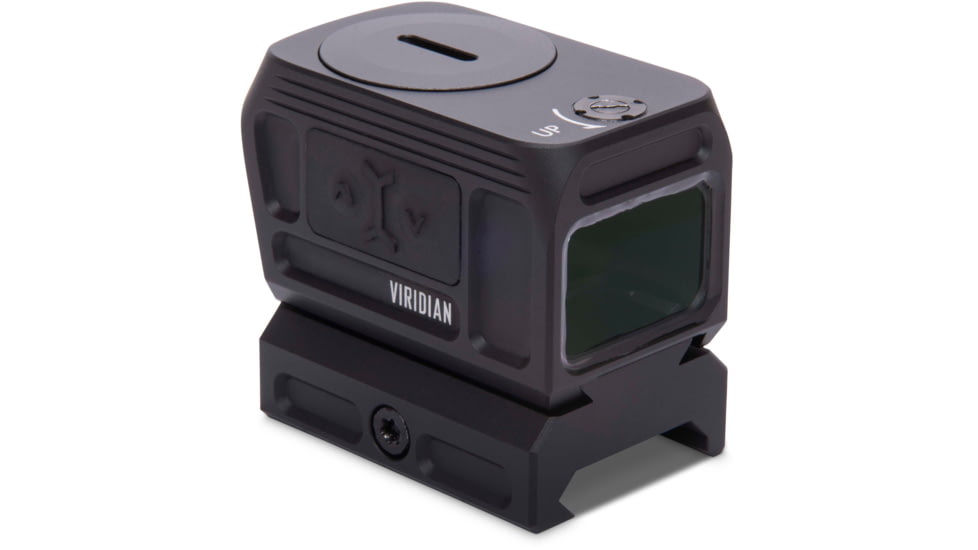 Viridian Weapon Technologies RFX45 Closed Emitter Green Dot Sight includes Low Mount, Black, 981-0059