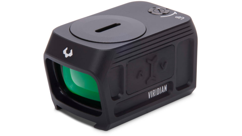 Viridian Weapon Technologies RFX45 Closed Emitter Green Dot Sight includes RMR Adapter, Black, 981-0053