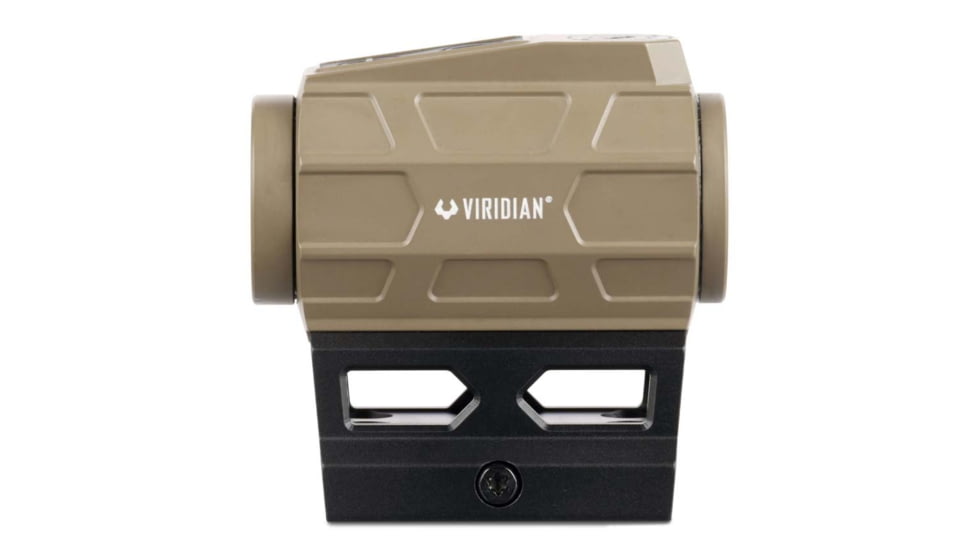 Viridian Weapon Technologies VENTA 1x22mm Reflex Green Dot Sight w/ T2-Style Pic Rail Mount, 2 MOA Green Dot Reticle, Flat Dark Earth, 981-0195