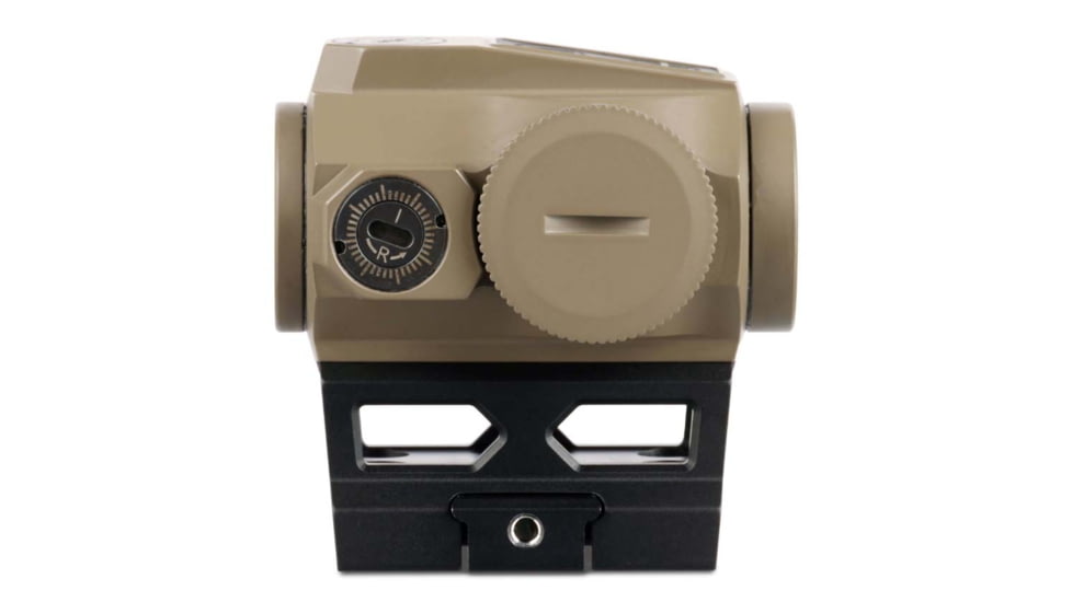 Viridian Weapon Technologies VENTA 1x22mm Reflex Green Dot Sight w/ T2-Style Pic Rail Mount, 2 MOA Green Dot Reticle, Flat Dark Earth, 981-0195
